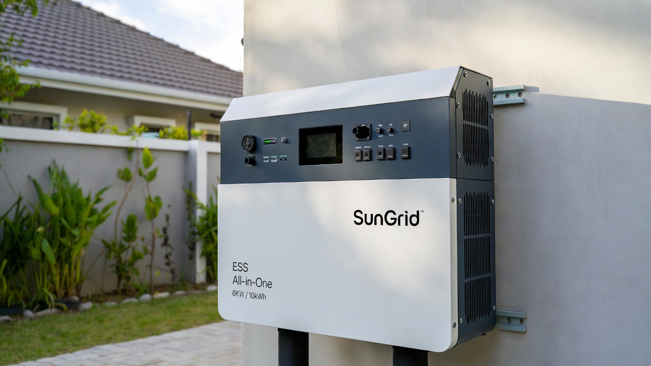 SunGrid Bifacial Double-Glass 635W (V.78)