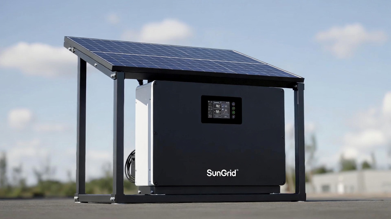 SunGrid Bifacial Double-Glass 615W
